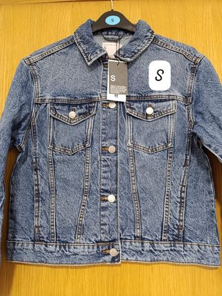 Chaqueta vaquera azul Talla S