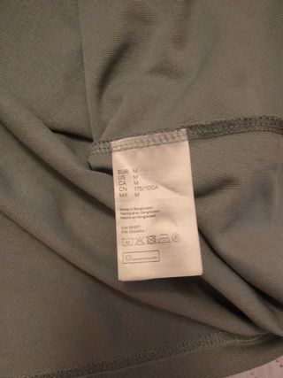 Polo H&M Slim Fit Verde Talla M