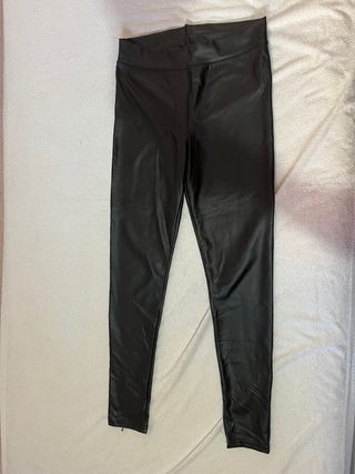 Leggings efecto piel con forro térmico