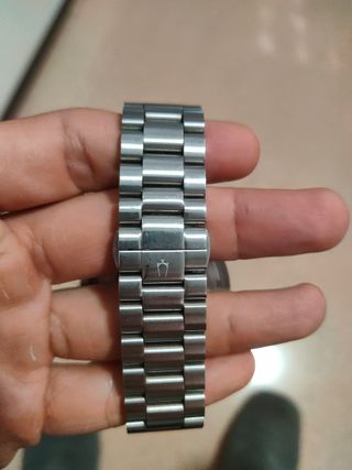 Reloj Bulova Lunar Pilot 45mm Negro Correa acero