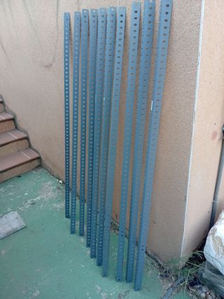 10 Ángulos metálicos gris 3,5cm