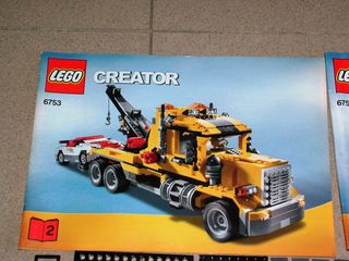LEGO Creator 6753 Camion Trasporto Auto 3in1