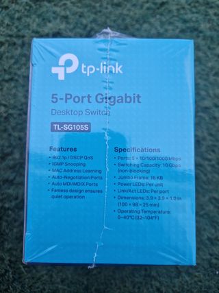 TP-Link 5-Port Gigabit Switch TL-SG105S
