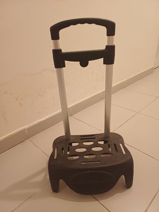Carrito porta mochila negro