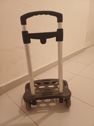 Carrito porta mochila negro