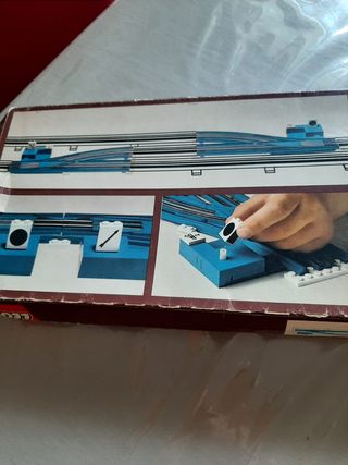 Lego Treno Scambio Binari Elettrico Vintage