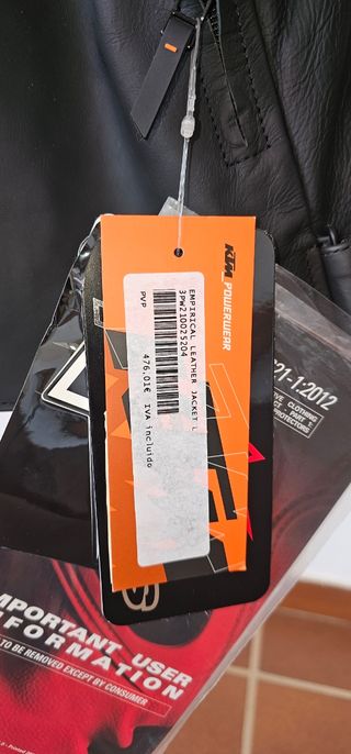 Chaqueta Moto Alpinestars KTM NUEVA.