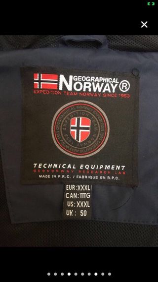 PARKA NORWAY y CAMISETA ADIDAS