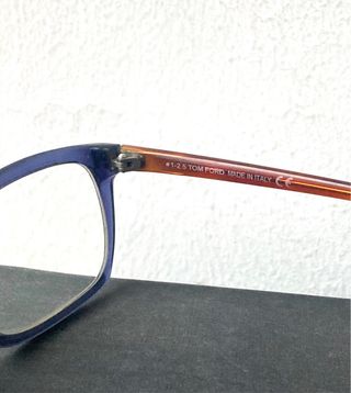 GAFAS TOM FORD! VINTAGE MONTURA LENTES MUJER AZUL