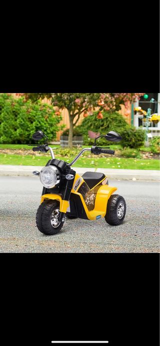 Moto eléctrica infantil 3 ruedas