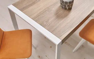 Mesa de comedor extensible T-Emma