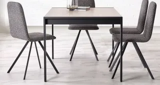 Mesa de comedor extensible T-Emma