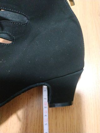 Zapatos de baile negros con cordones