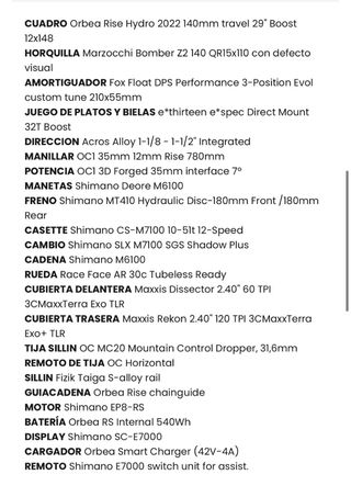 Orbea Rise H30 2022.