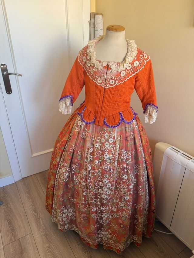 Traje Fallera Niña 5-10 Años