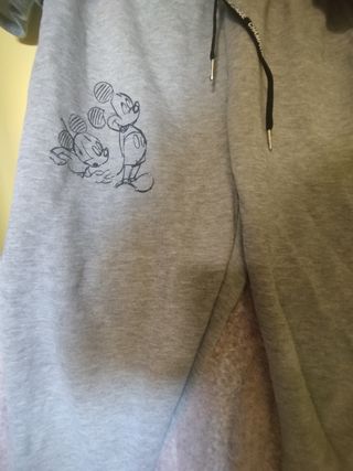 Chándal Mickey y Minnie Gris