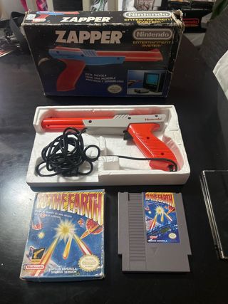 Zapper Nintendo NES con To The Earth