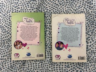 libros violetta en mi mundo y un corazón dividido