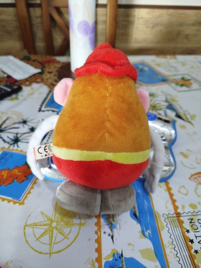 Peluche Señor Papa Bombero