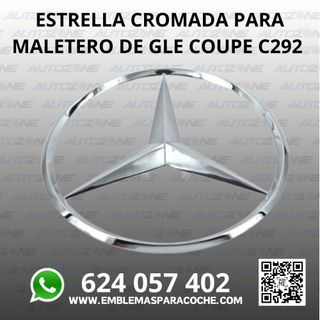 Estrella Mercedes GLE C292 Maletero Cromada