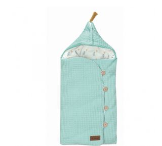 Saco para capazo mint con estampado