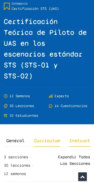 Temario Categoría Específica STS (Formación)