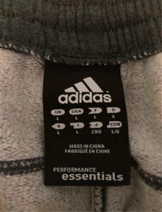 Pantaloni Adidas grigi vintage