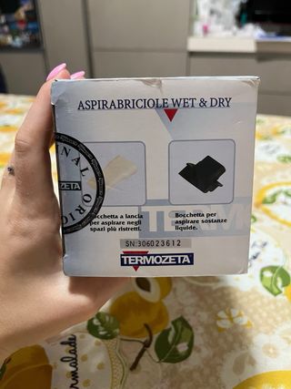 Aspirabriciole Wet & Dry Termozeta