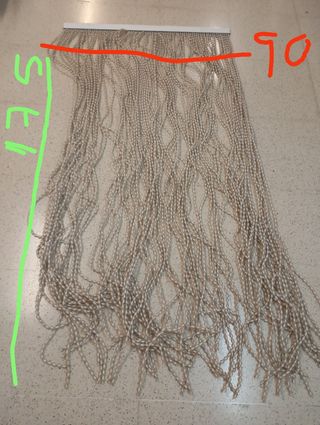 Cortina mosquitera beige