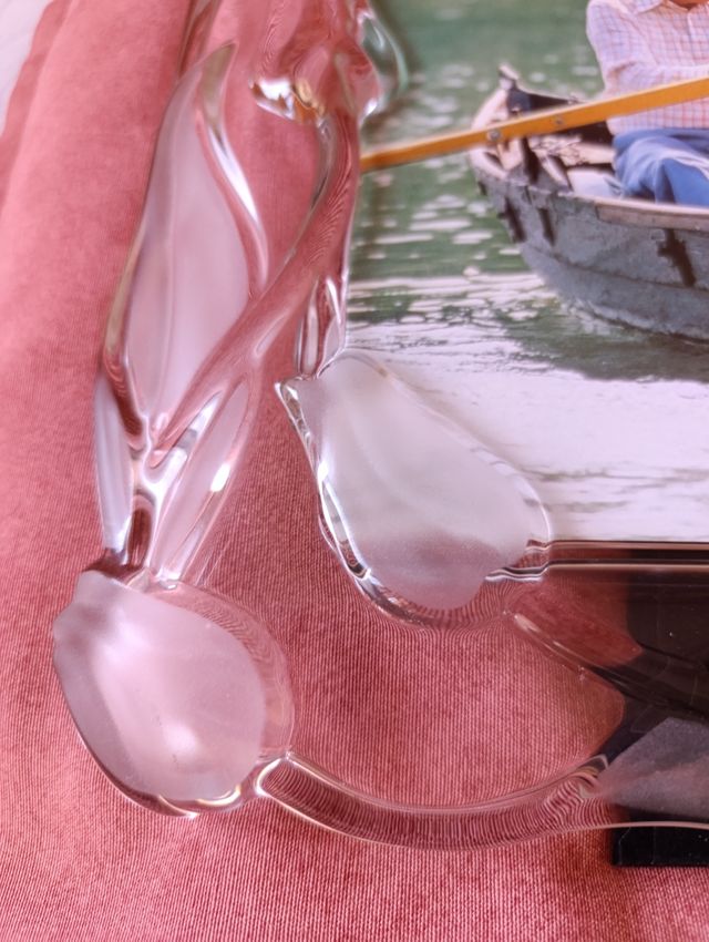 Marco de fotos de cristal decorado