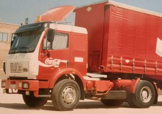 Eje trasero diferencial de camión Mercedes SK 1735