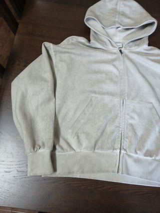 Sudadera Bershka Beige Cremallera