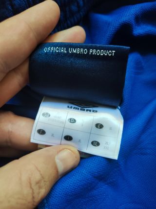 Umbro Pantaloncino Uomo Blu taglia XL vintage '90