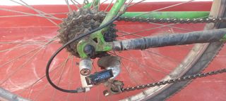 Bicicleta Marin Negra y Verde