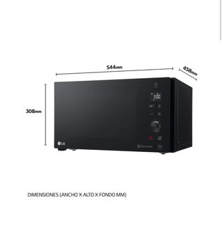 Microondas LG MH7265DPS Grill Digi