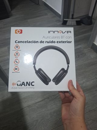 Auriculares BT Innova Cancelación Ruido Exterior