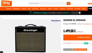 Amplificador George El Dorado Guitarra