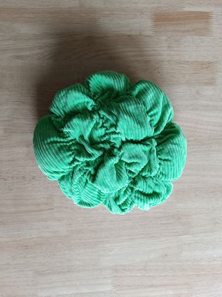 Funda para taburete Ikea verde pana STICKAT
