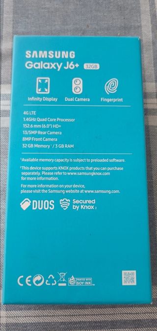 Samsung Galaxy J6+ Rojo