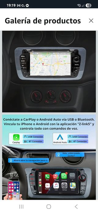Radio Multimedia Coche Seat Ibiza 2009-2013