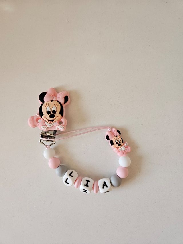 Chupetero personalizado Minnie