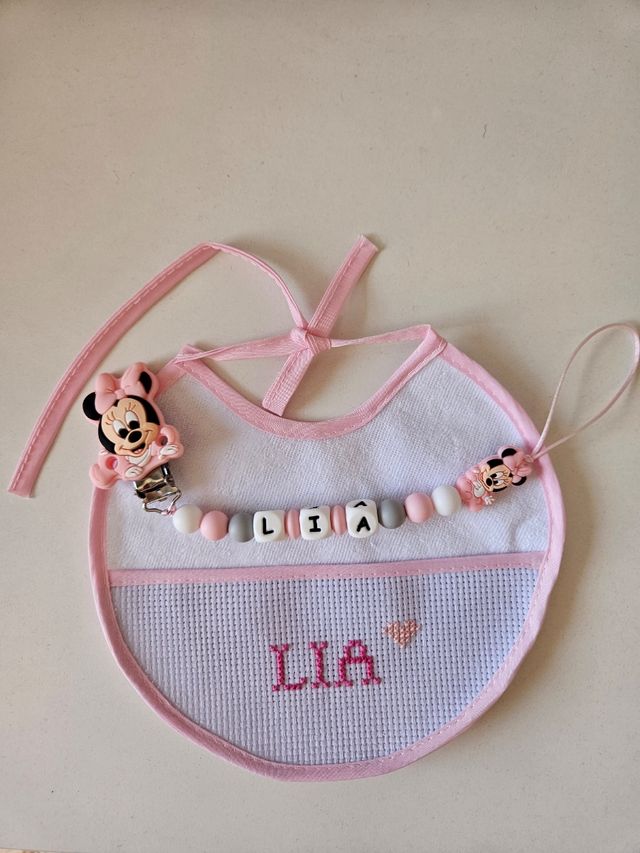 Chupetero personalizado Minnie