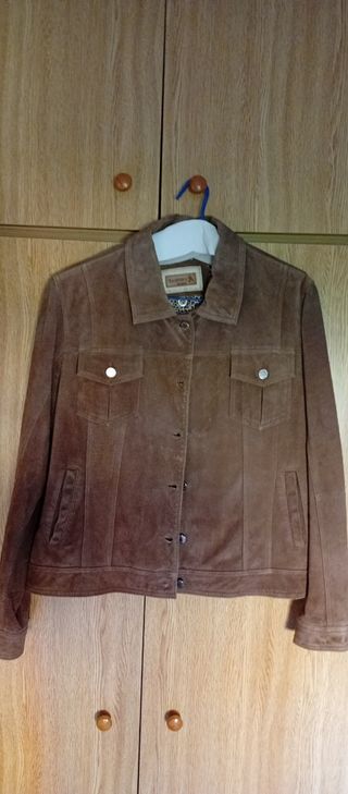 Chaqueta de Ante Marrón