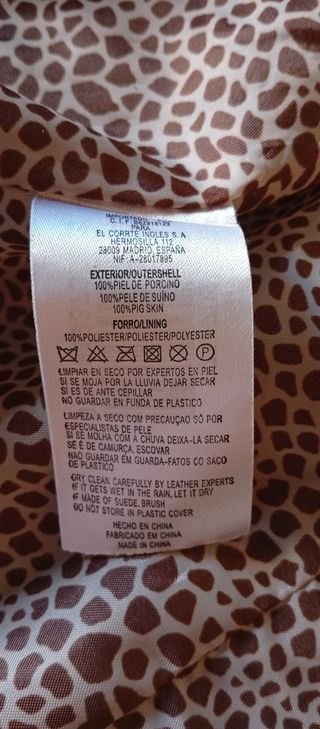 Chaqueta de Ante Marrón