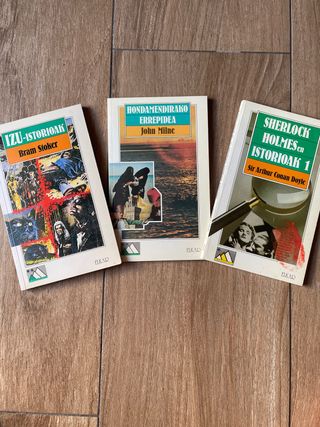 Pack Irakurmendi – 3 clásicos en euskera