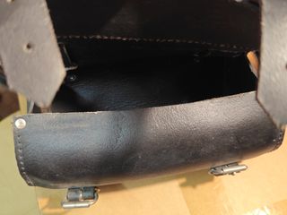 Bolsa de herramientas Royal Enfield de cuero