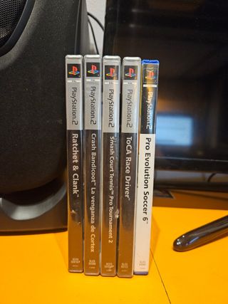 Lote 5 Juegos de PS2