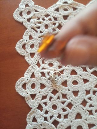 Anillos de plata con detalles naranjas
