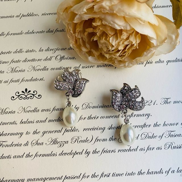 Orecchini stile Liberty