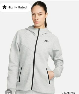 Sudadera Nike Tech Gris Mujer Talla M/L/XL